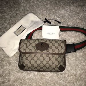 neo vintage canvas belt bag gucci